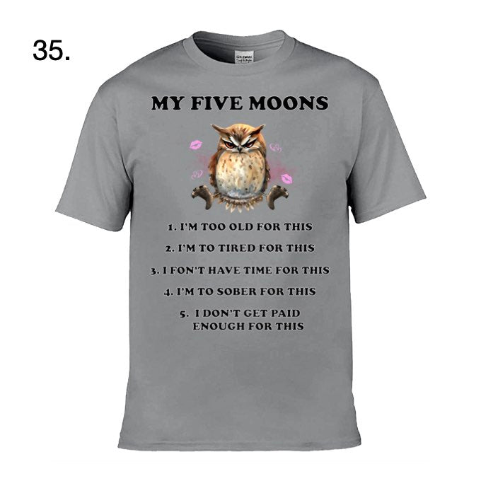 Adult - Sarcastic Sayings with Owls - 7  images