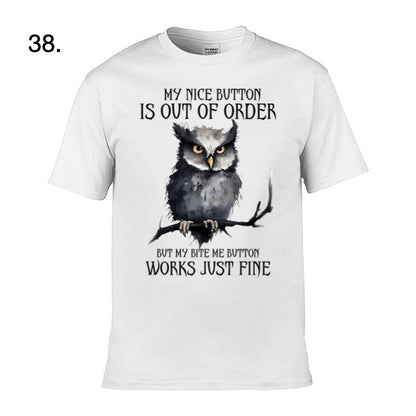 Adult - Sarcastic Sayings with Owls - 7  images