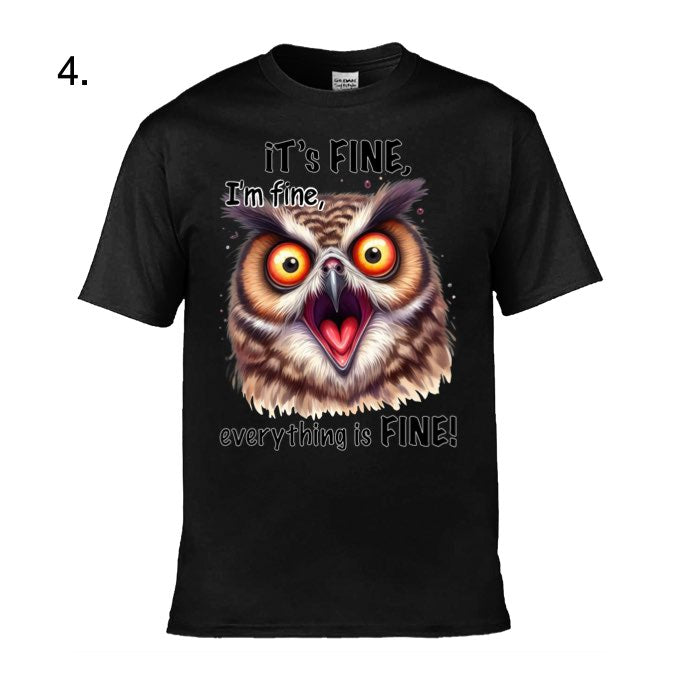 Adult - Sarcastic Sayings with Owls - 7  images