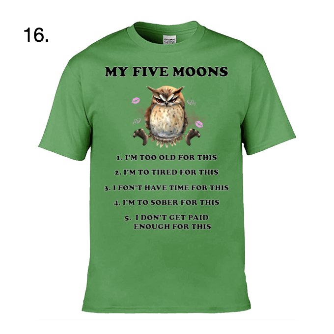 Adult - Sarcastic Sayings with Owls - 7  images