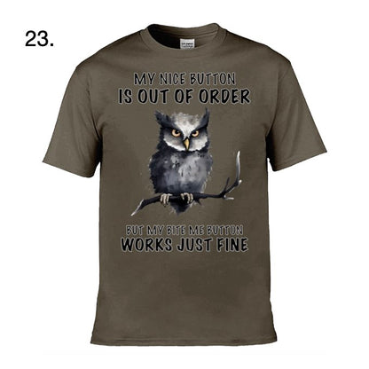 Adult - Sarcastic Sayings with Owls - 7  images