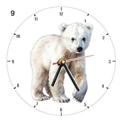 Clocks with 39x different Polar Bears