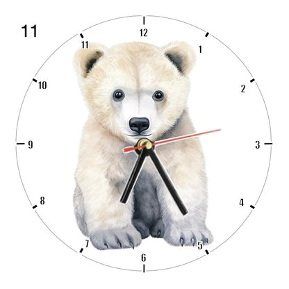 Clocks with 39x different Polar Bears