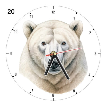 Clocks with 39x different Polar Bears