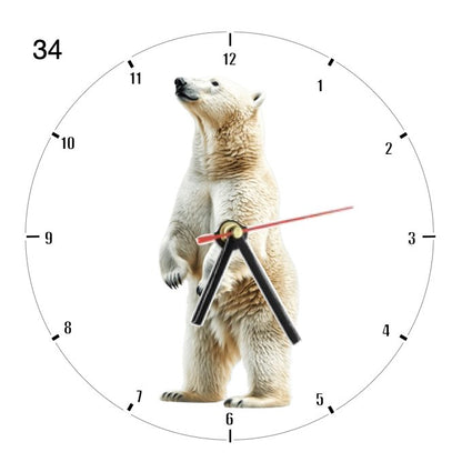 Clocks with 39x different Polar Bears