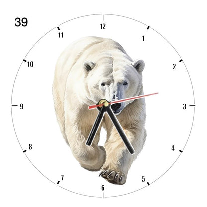 Clocks with 39x different Polar Bears