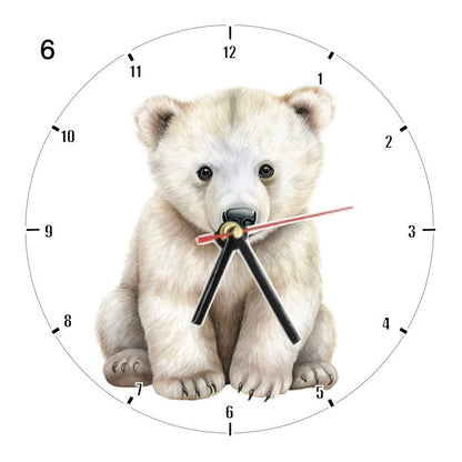 Clocks with 39x different Polar Bears
