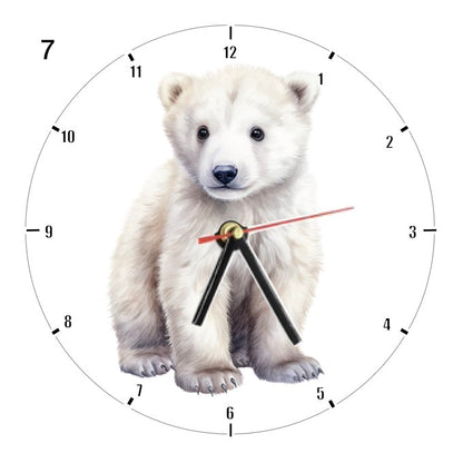 Clocks with 39x different Polar Bears