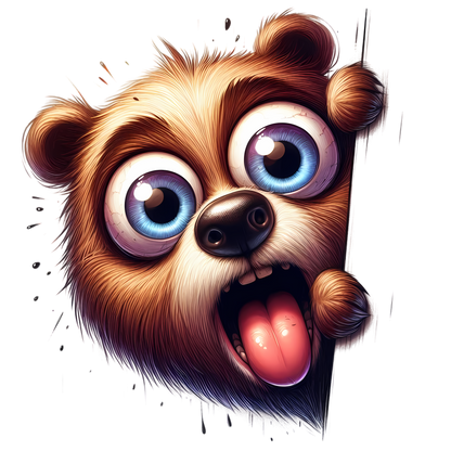 Kids - Quirky Peeking Animals - A to H - Images x31