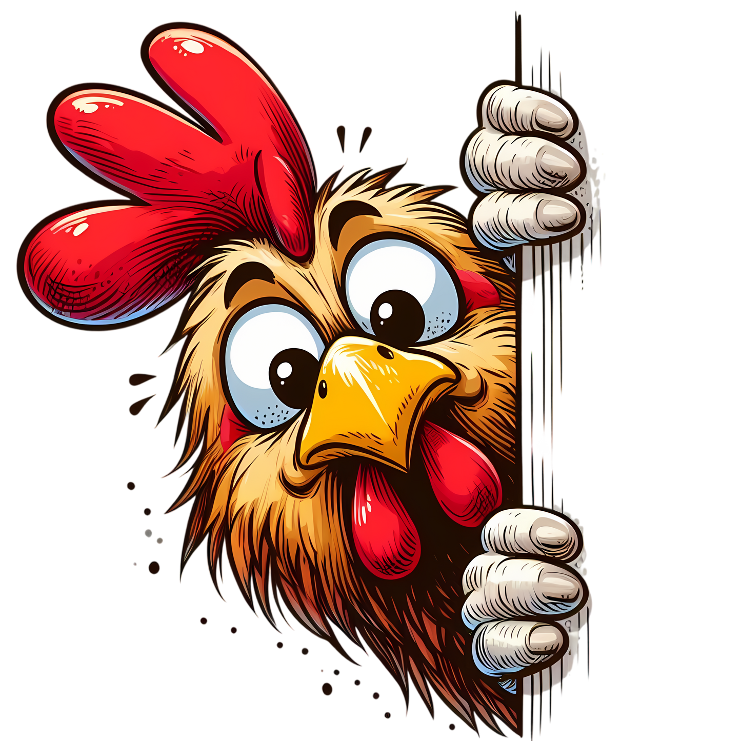 Kids - Quirky Peeking Animals - A to H - Images x31