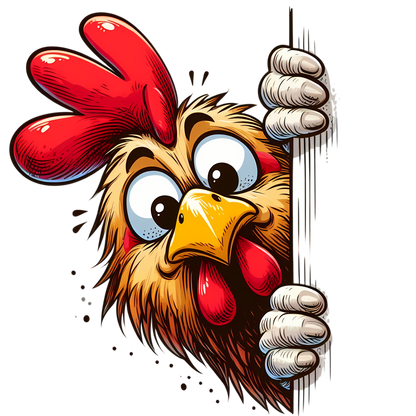 Kids - Quirky Peeking Animals - A to H - Images x31