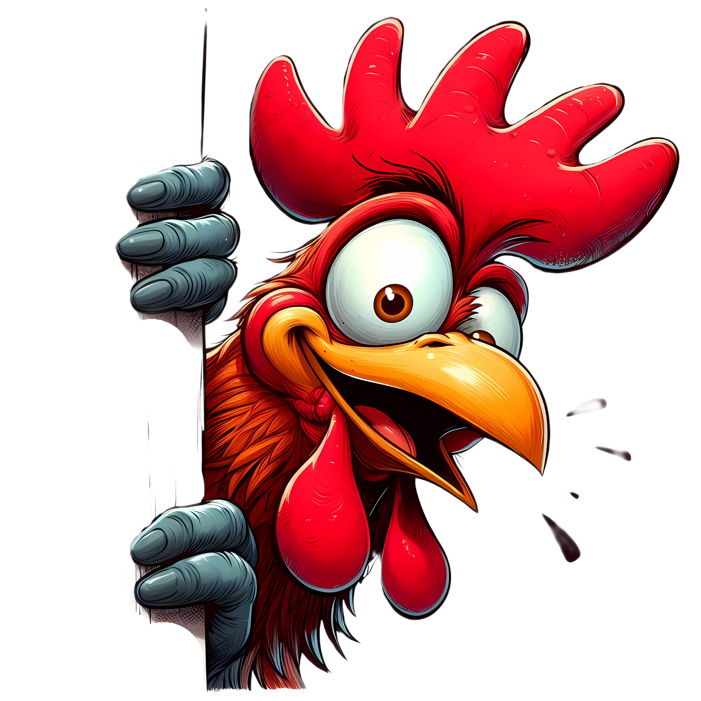 Kids - Quirky Peeking Animals - A to H - Images x31