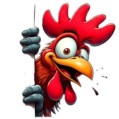 Kids - Quirky Peeking Animals - A to H - Images x31