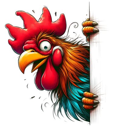 Kids - Quirky Peeking Animals - A to H - Images x31