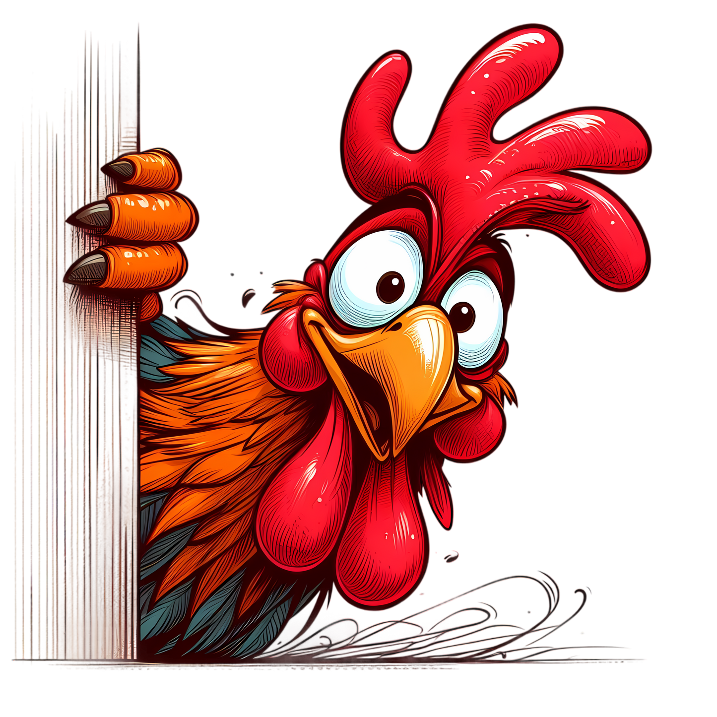 Kids - Quirky Peeking Animals - A to H - Images x31