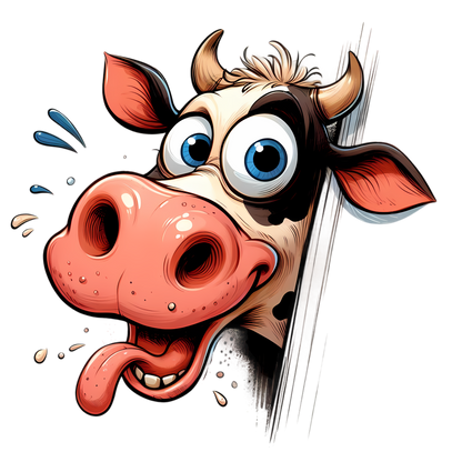 Kids - Quirky Peeking Animals - A to H - Images x31