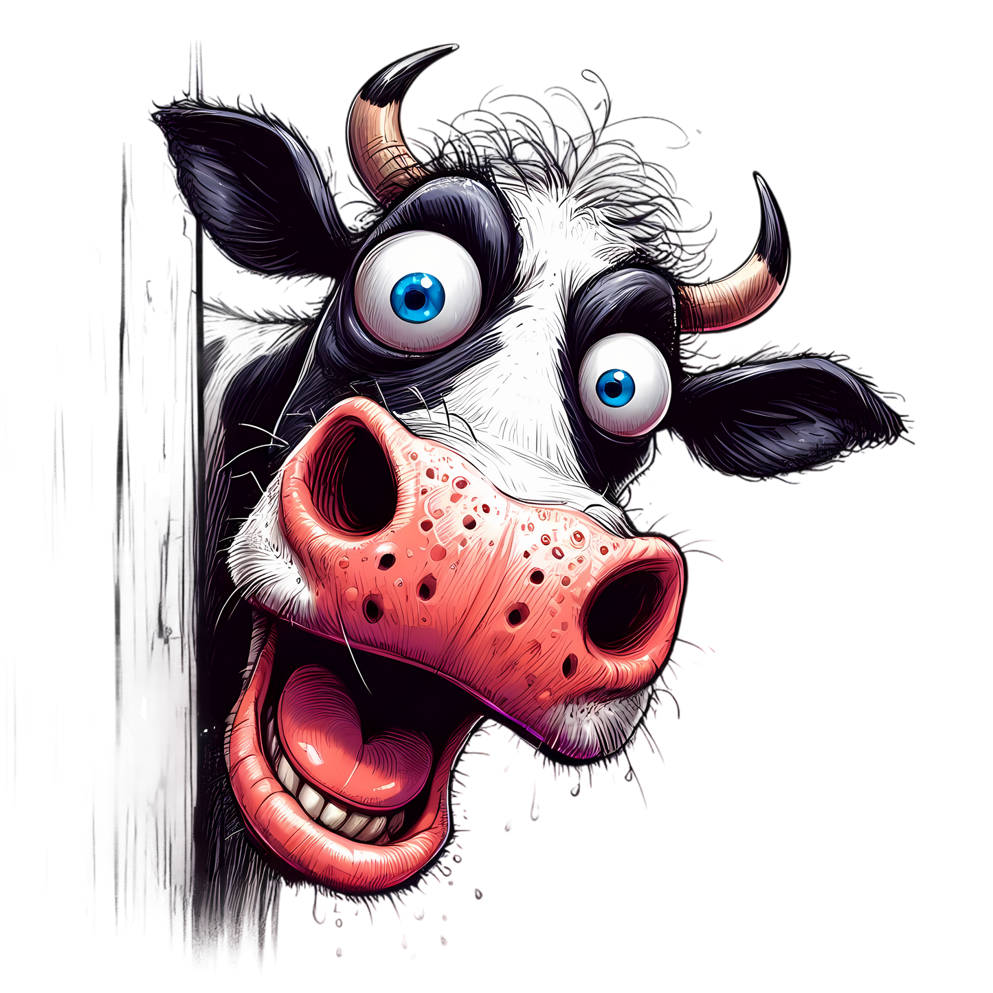 Kids - Quirky Peeking Animals - A to H - Images x31