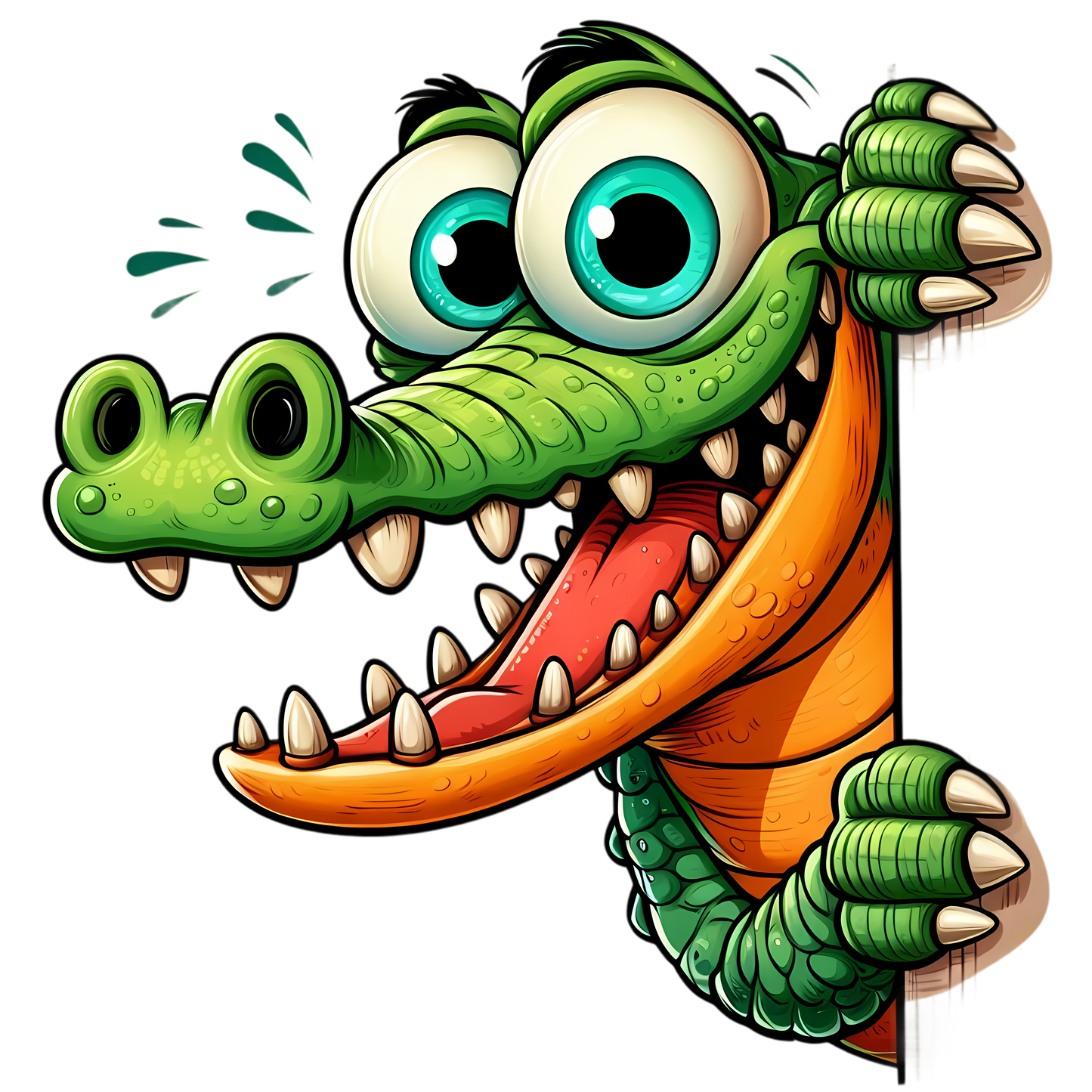 Kids - Quirky Peeking Animals - A to H - Images x31