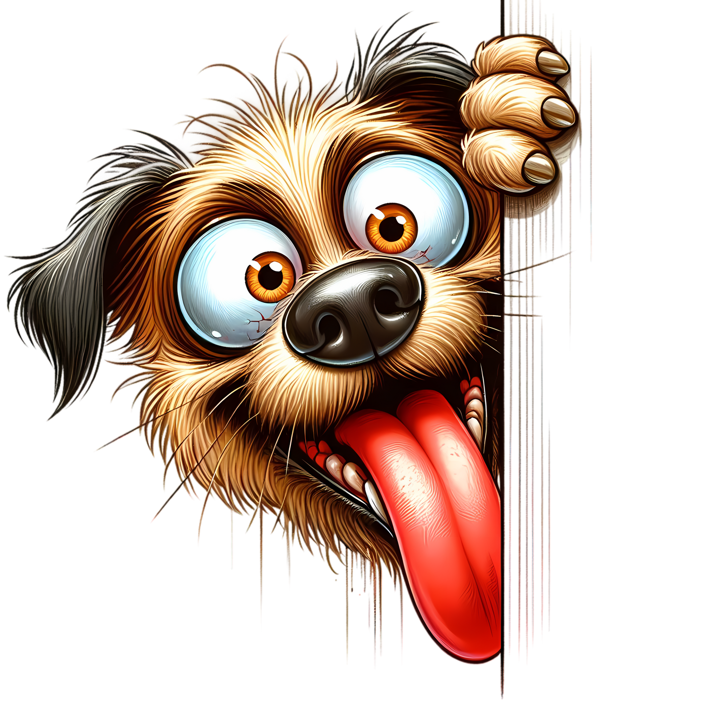 Kids - Quirky Peeking Animals - A to H - Images x31