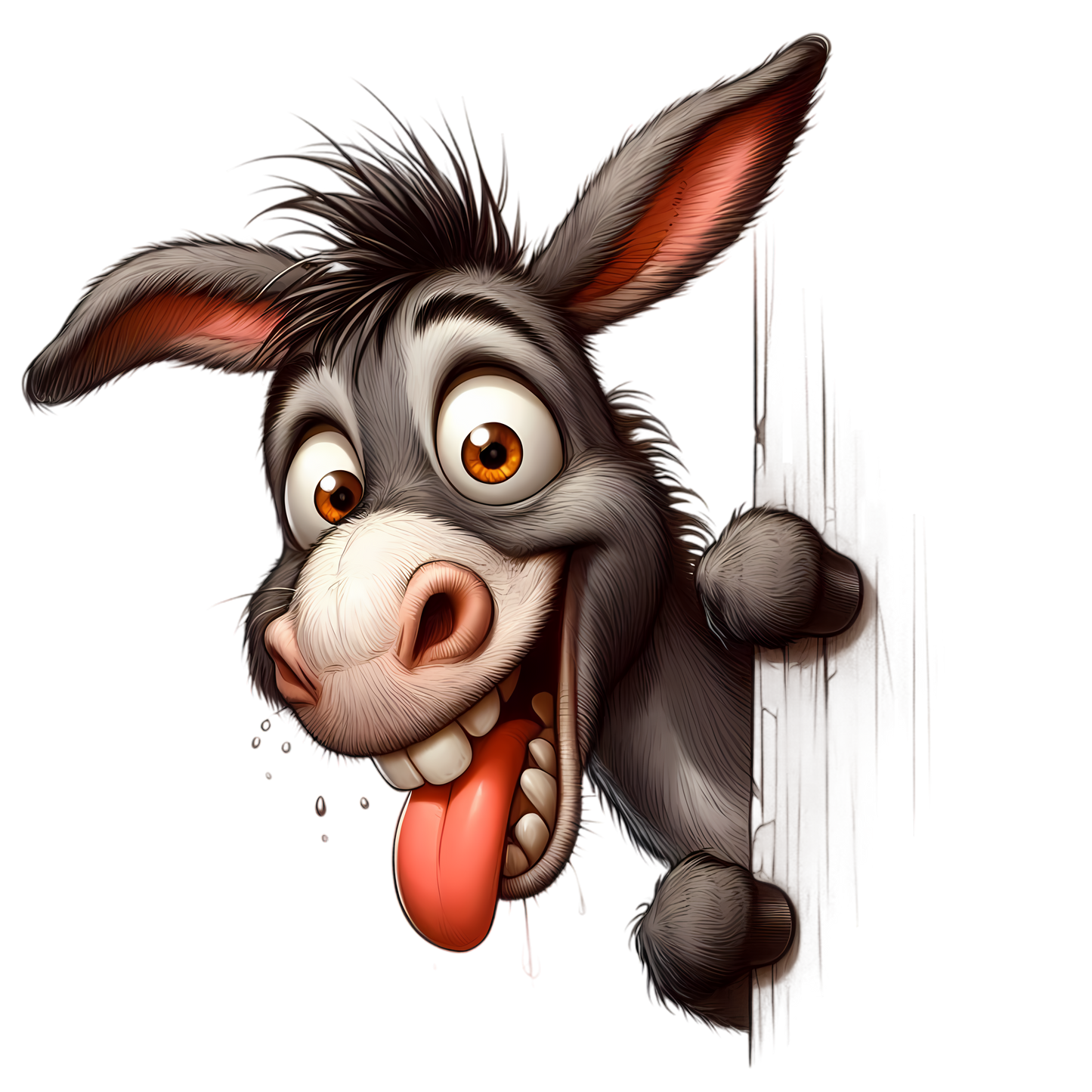 Kids - Quirky Peeking Animals - A to H - Images x31