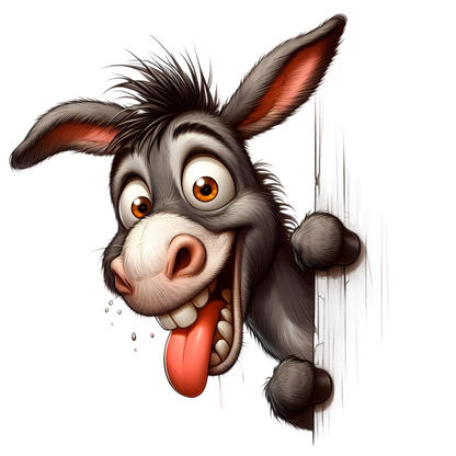 Kids - Quirky Peeking Animals - A to H - Images x31