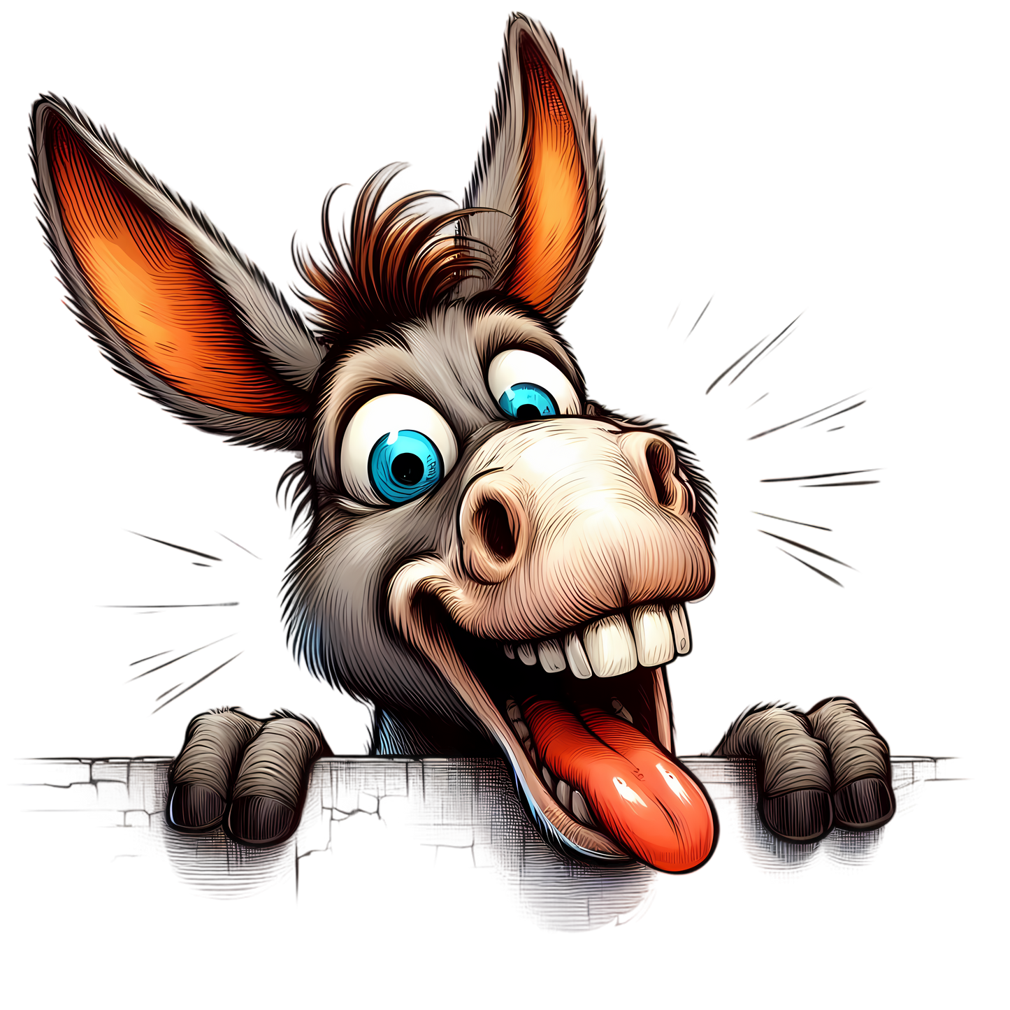 Kids - Quirky Peeking Animals - A to H - Images x31