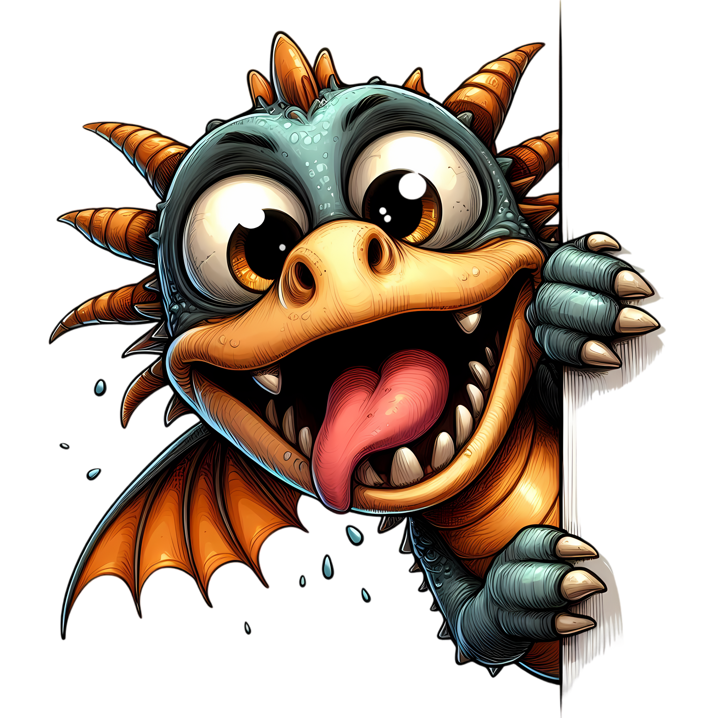 Kids - Quirky Peeking Animals - A to H - Images x31