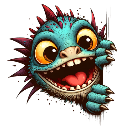 Kids - Quirky Peeking Animals - A to H - Images x31