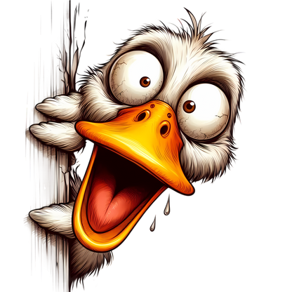 Kids - Quirky Peeking Animals - A to H - Images x31