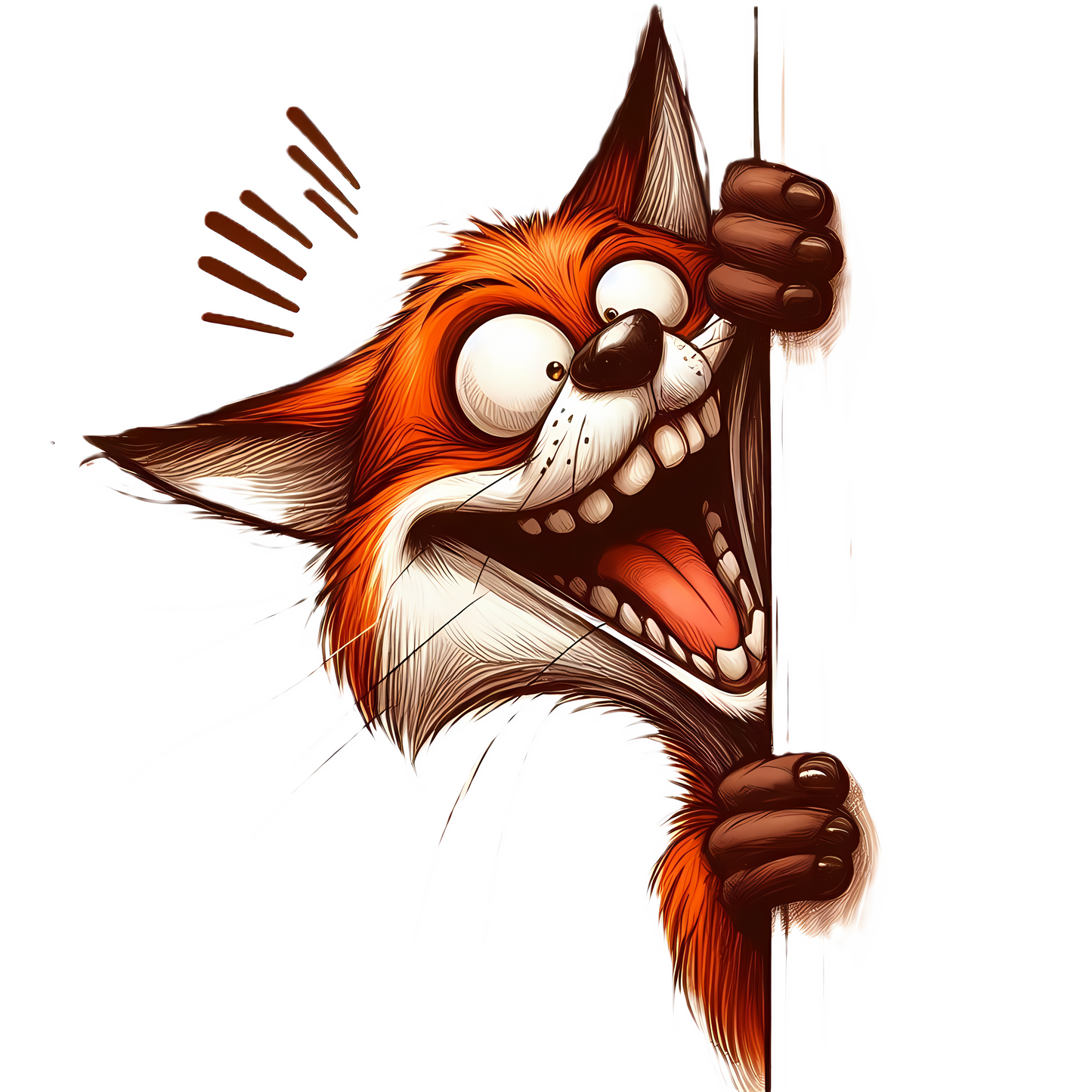 Kids - Quirky Peeking Animals - A to H - Images x31