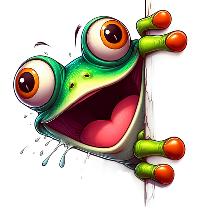 Kids - Quirky Peeking Animals - A to H - Images x31