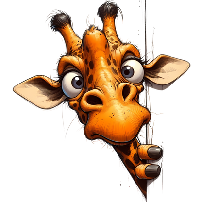 Kids - Quirky Peeking Animals - A to H - Images x31