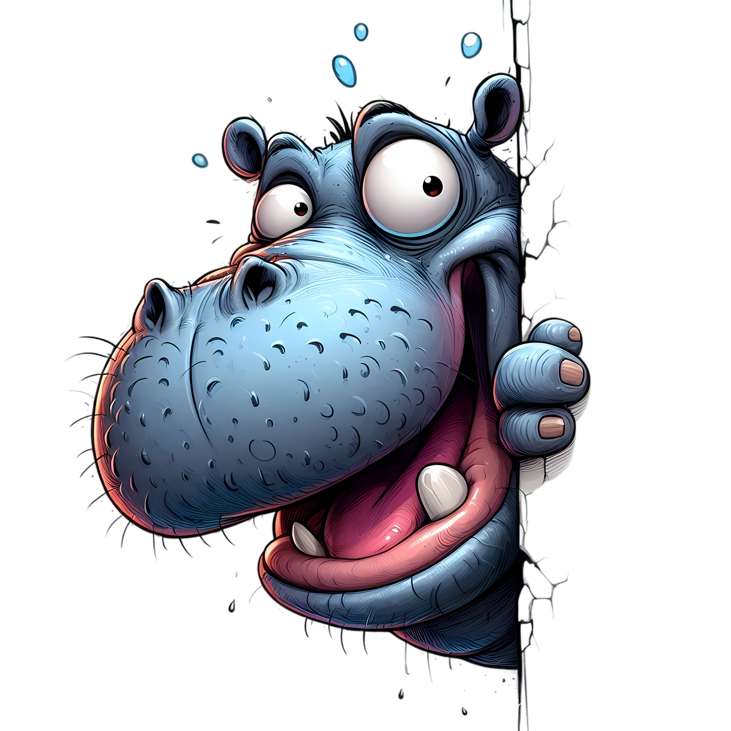 Kids - Quirky Peeking Animals - H to Z - Images x33