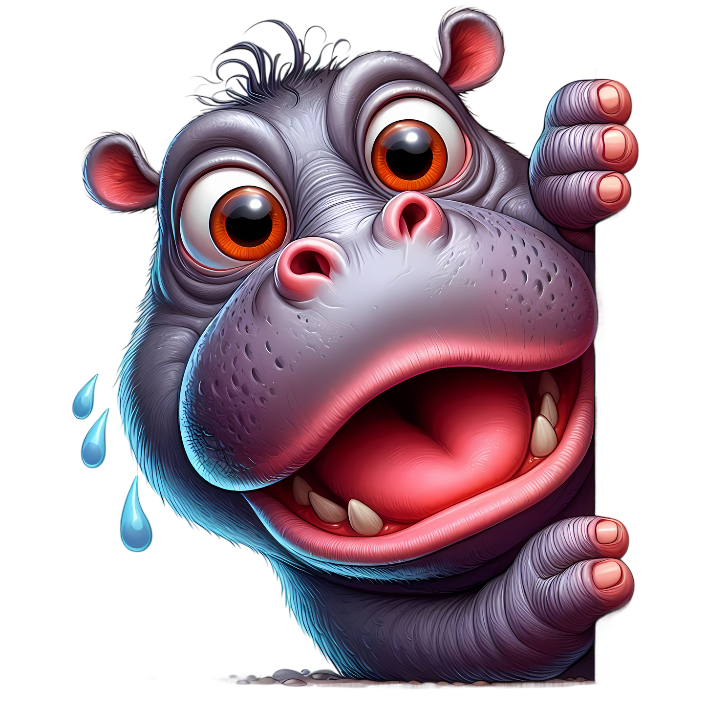 Kids - Quirky Peeking Animals - H to Z - Images x33