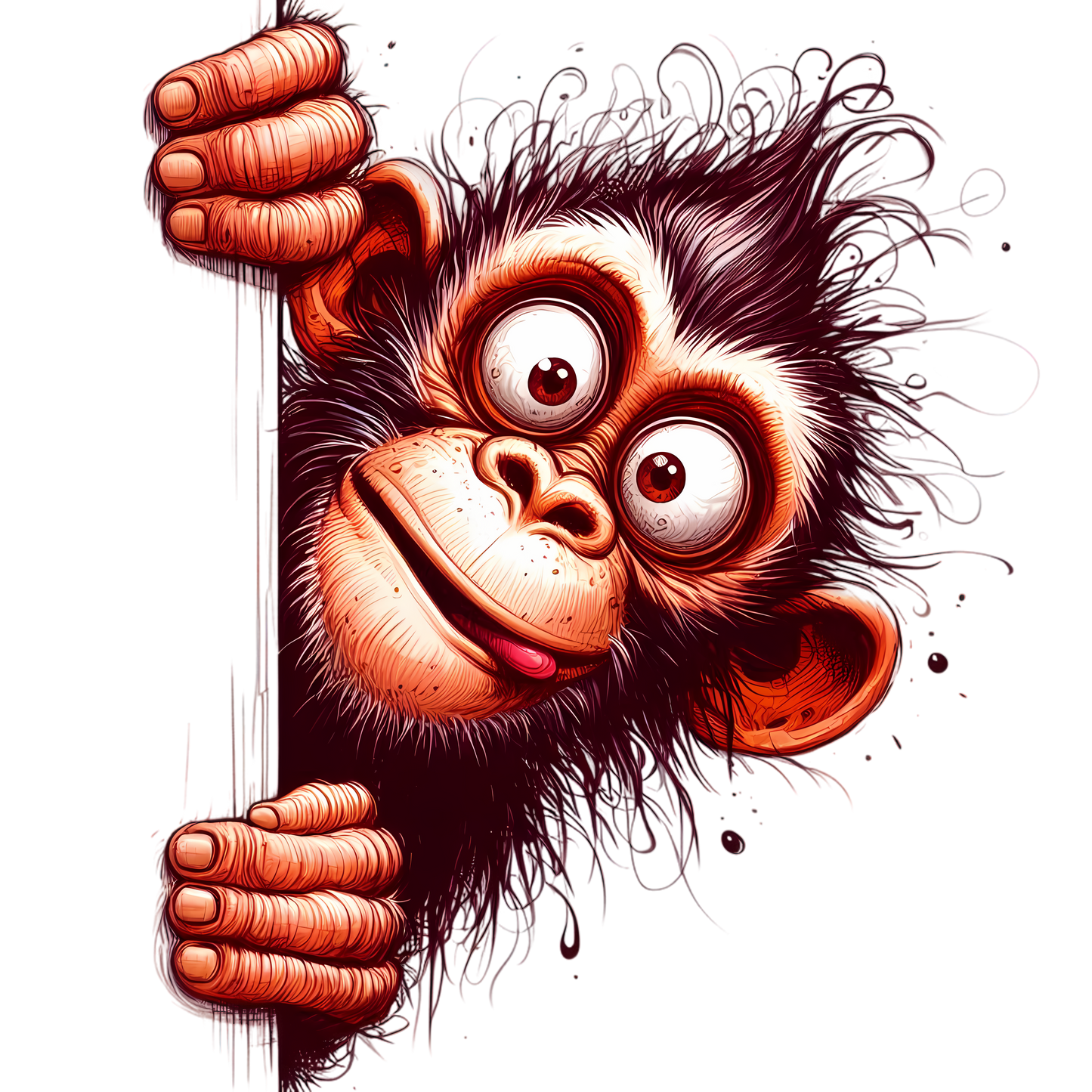 Kids - Quirky Peeking Animals - H to Z - Images x33