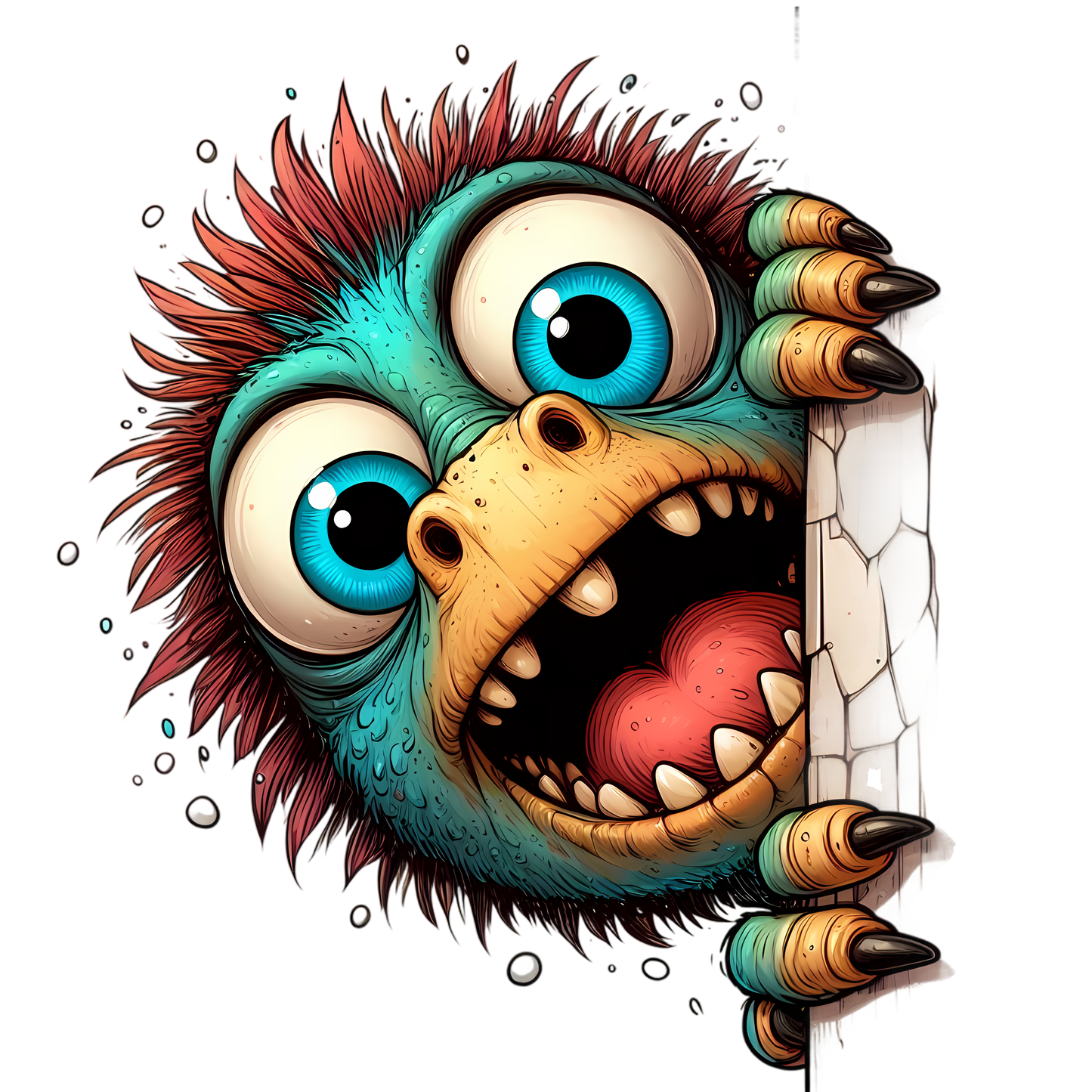 Kids - Quirky Peeking Animals - H to Z - Images x33