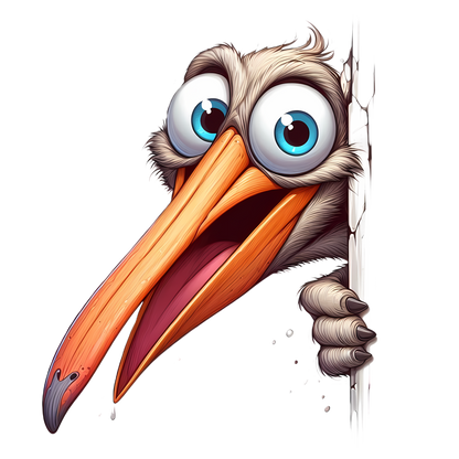 Kids - Quirky Peeking Animals - H to Z - Images x33