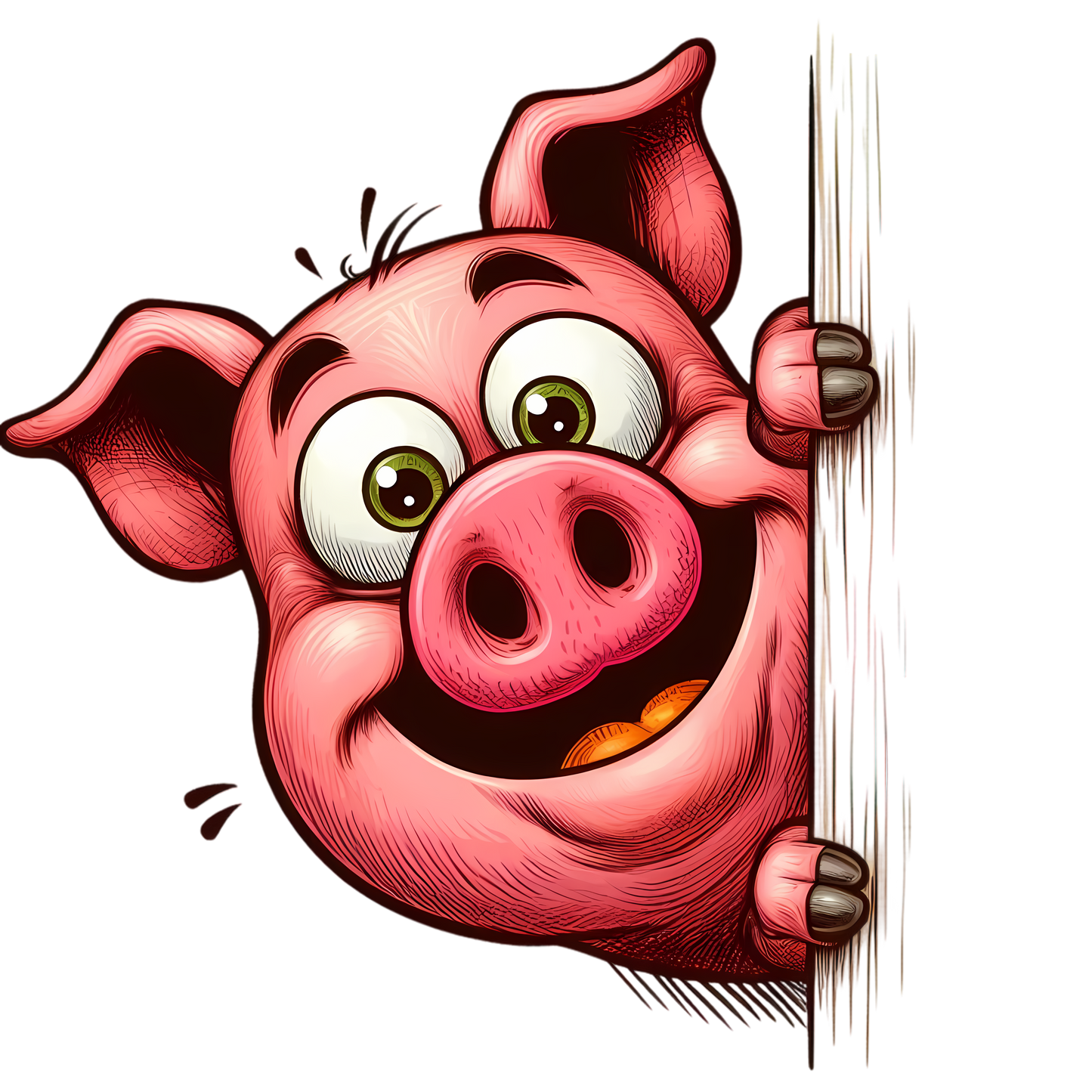 Kids - Quirky Peeking Animals - H to Z - Images x33