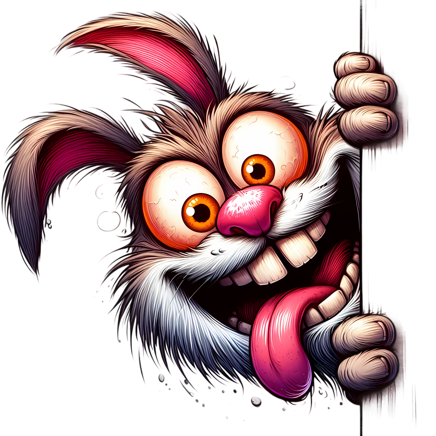 Kids - Quirky Peeking Animals - H to Z - Images x33