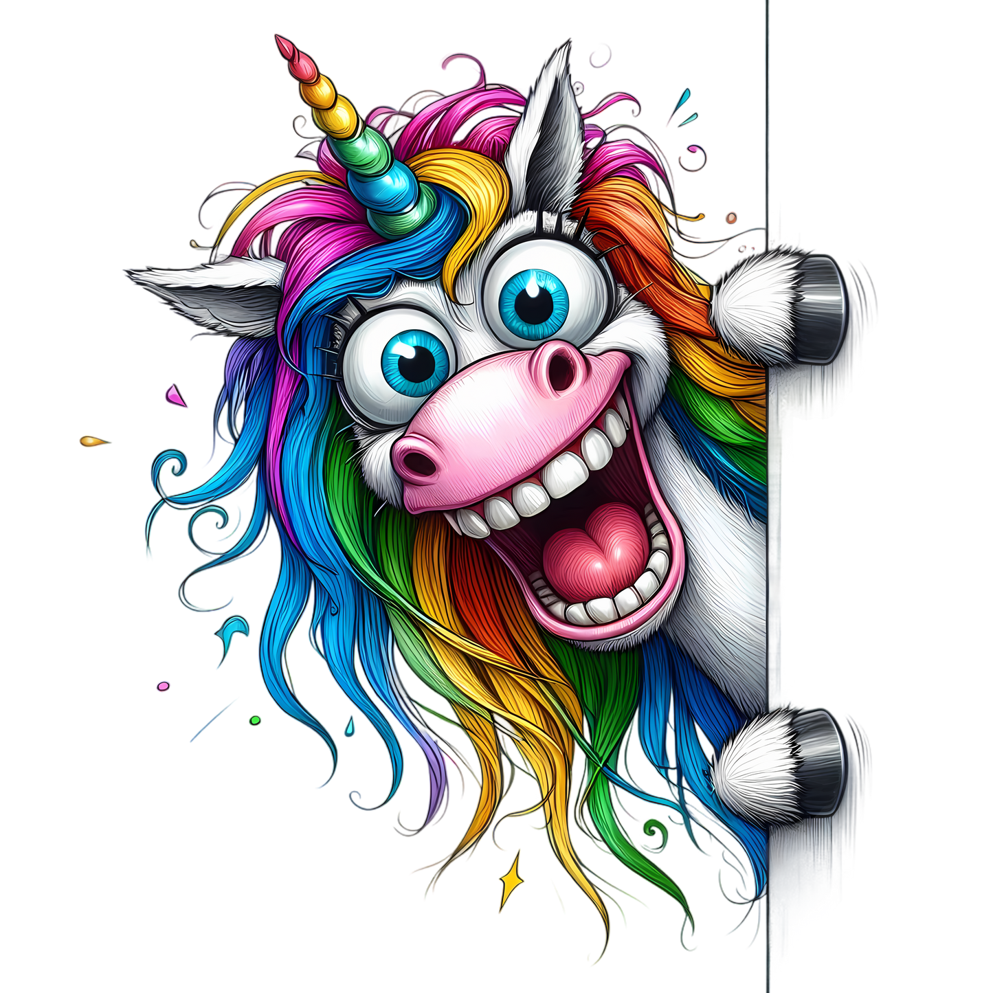 Kids - Quirky Peeking Animals - H to Z - Images x33