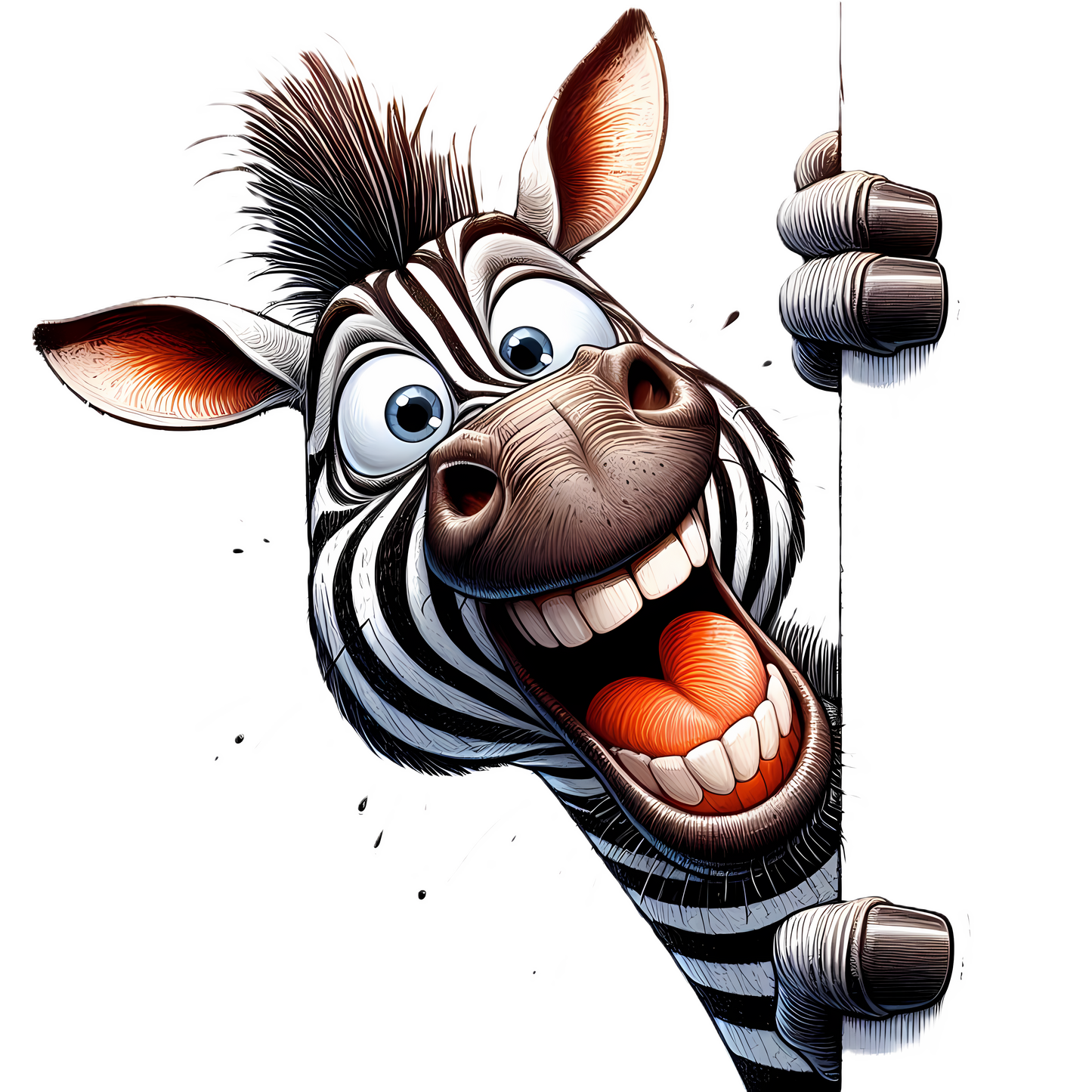 Kids - Quirky Peeking Animals - H to Z - Images x33