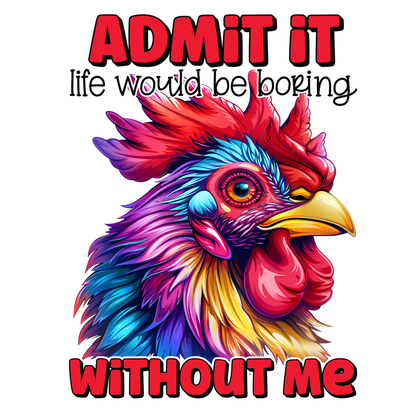 Adult - Sarcastic Sayings with Chickens - 36x  images