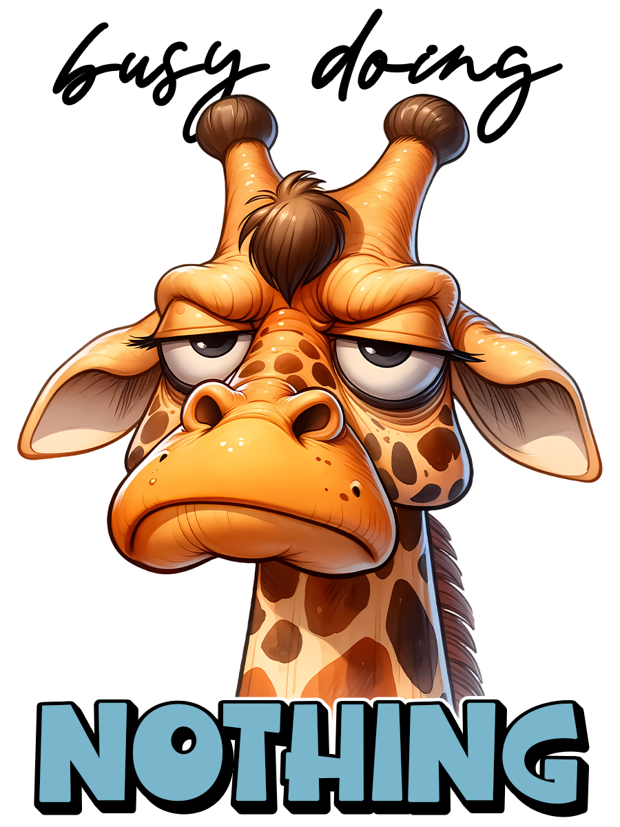 Adult - Sarcastic Sayings with Giraffes - 10  images
