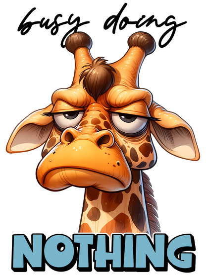 Adult - Sarcastic Sayings with Giraffes - 10  images