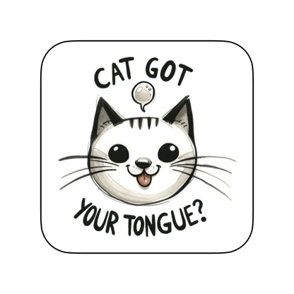 Coasters of Sarcastic Quotes with Cats