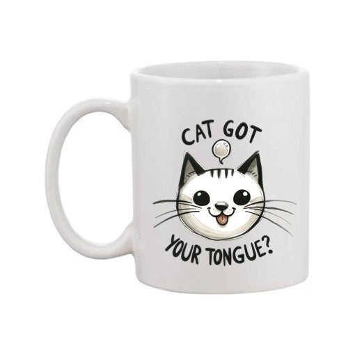 Mug - 11oz - Sarcastic Funny Sayings with 12x images of different cats