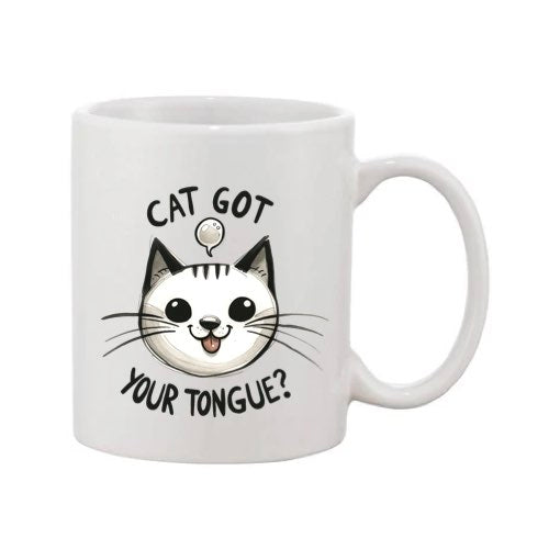 Mug - 11oz - Sarcastic Funny Sayings with 12x images of different cats