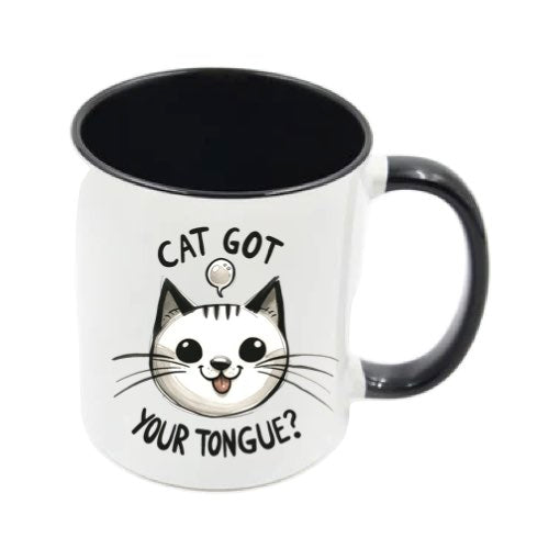 Mug - 11oz - Sarcastic Funny Sayings with 12x images of different cats