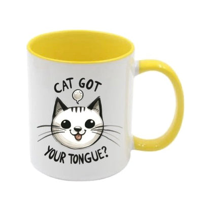 Mug - 11oz - Sarcastic Funny Sayings with 12x images of different cats