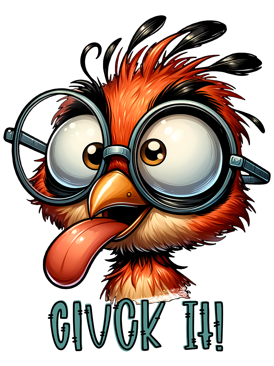 Adult - Sarcastic Sayings with Chickens - 36x  images